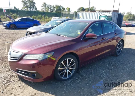 2015 Acura Tlx V6 Advance from USA, damaged, VIN 19UUB2F71FA003473